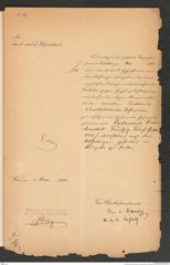 k.k. naturhistorisches Hofmuseum, Intendanzakten 1885-1896 (Hauer), Aktenzahl Z.334/1892, Seite 3
